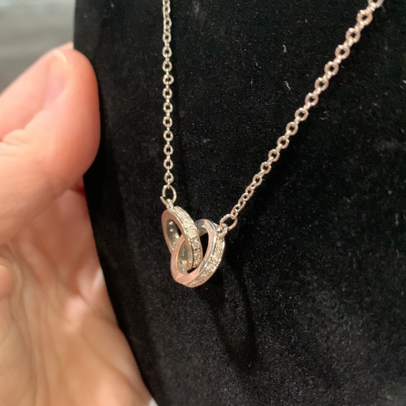 Womens’ Double loop necklace - Picture 6 of 7